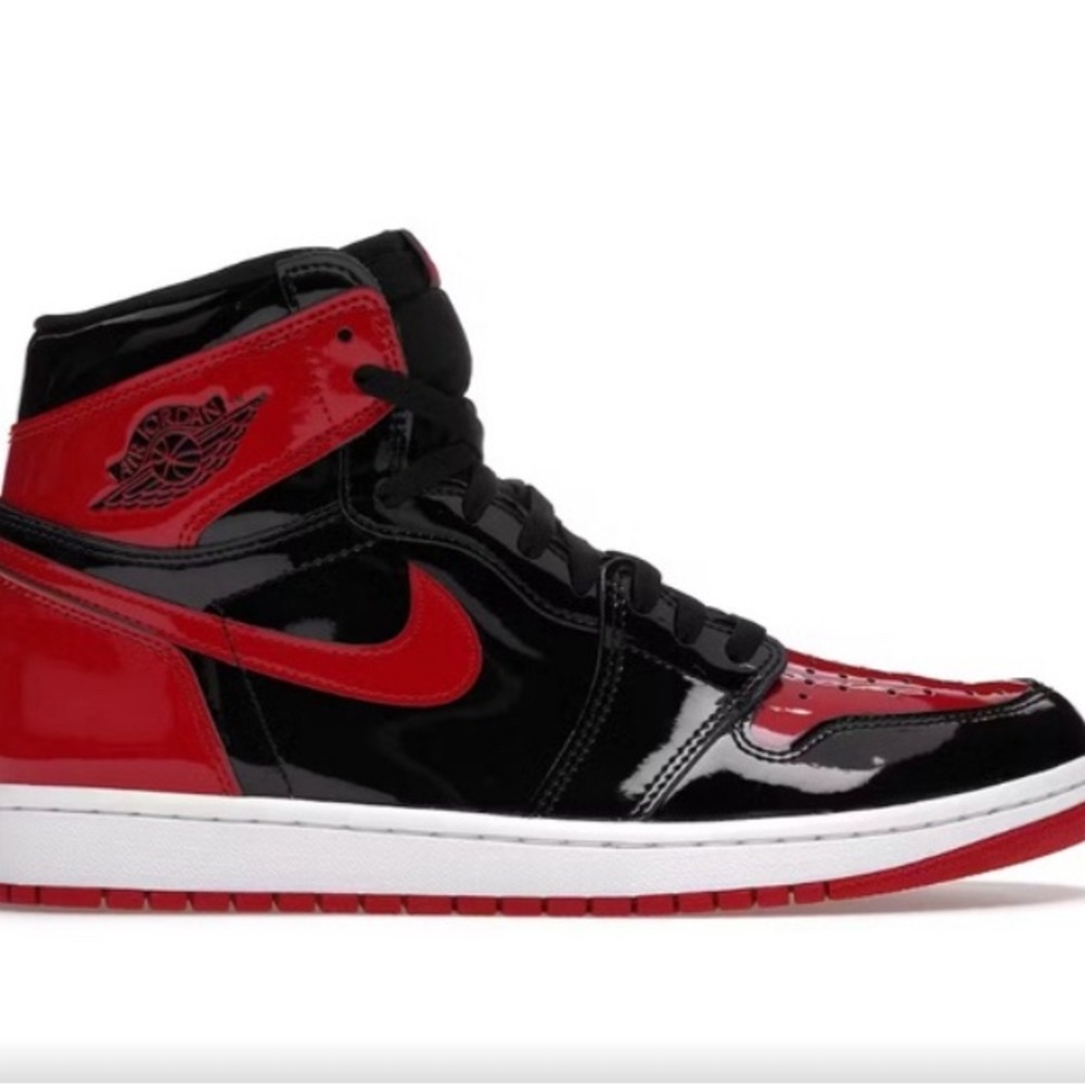 nike jordan 1 “patent bred”